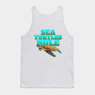 Sea turtle t-shirt designs Tank Top